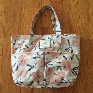 Snidel Shoulder Purse Handbag Tote Floral